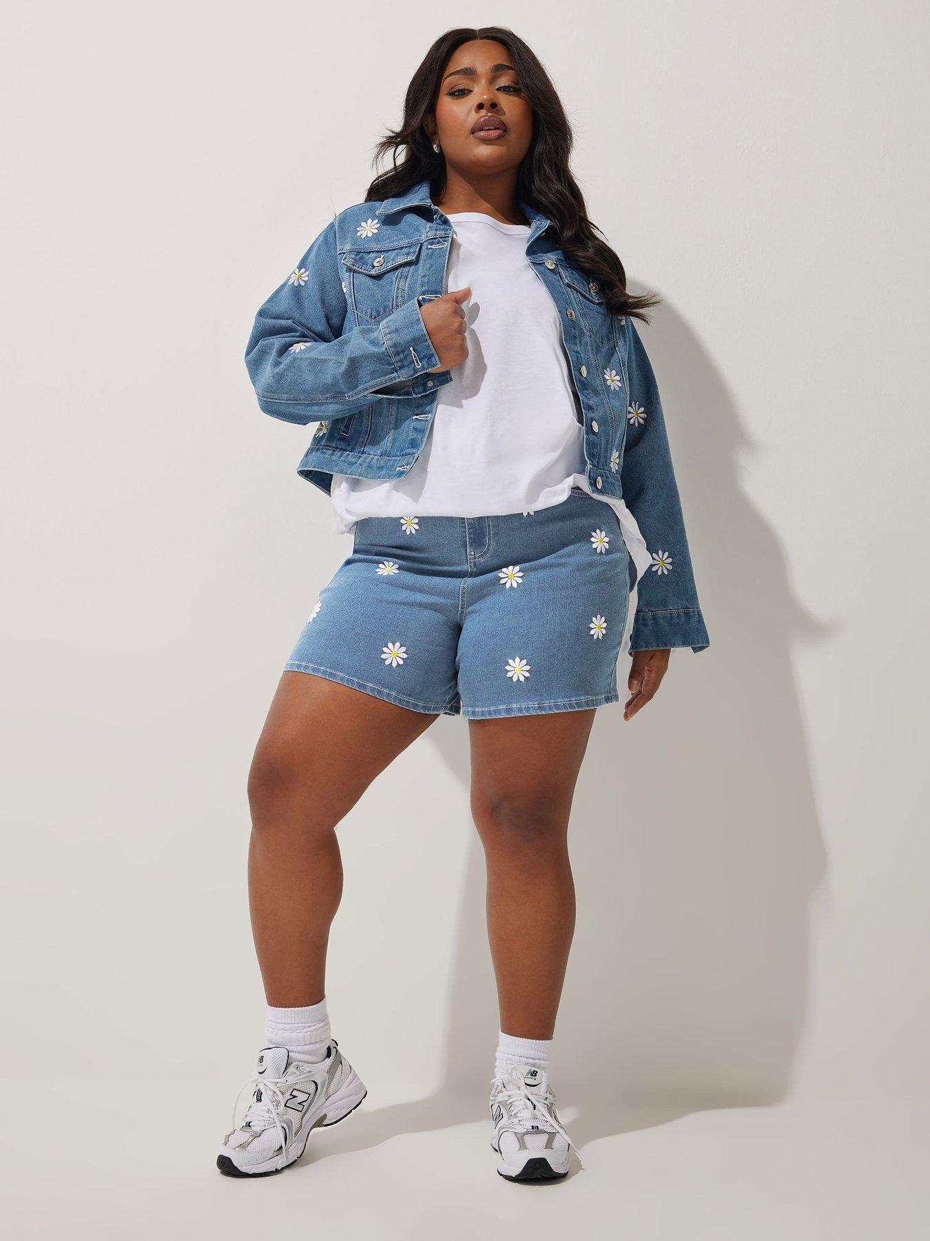  image of yours-curve-daisy-short-blue