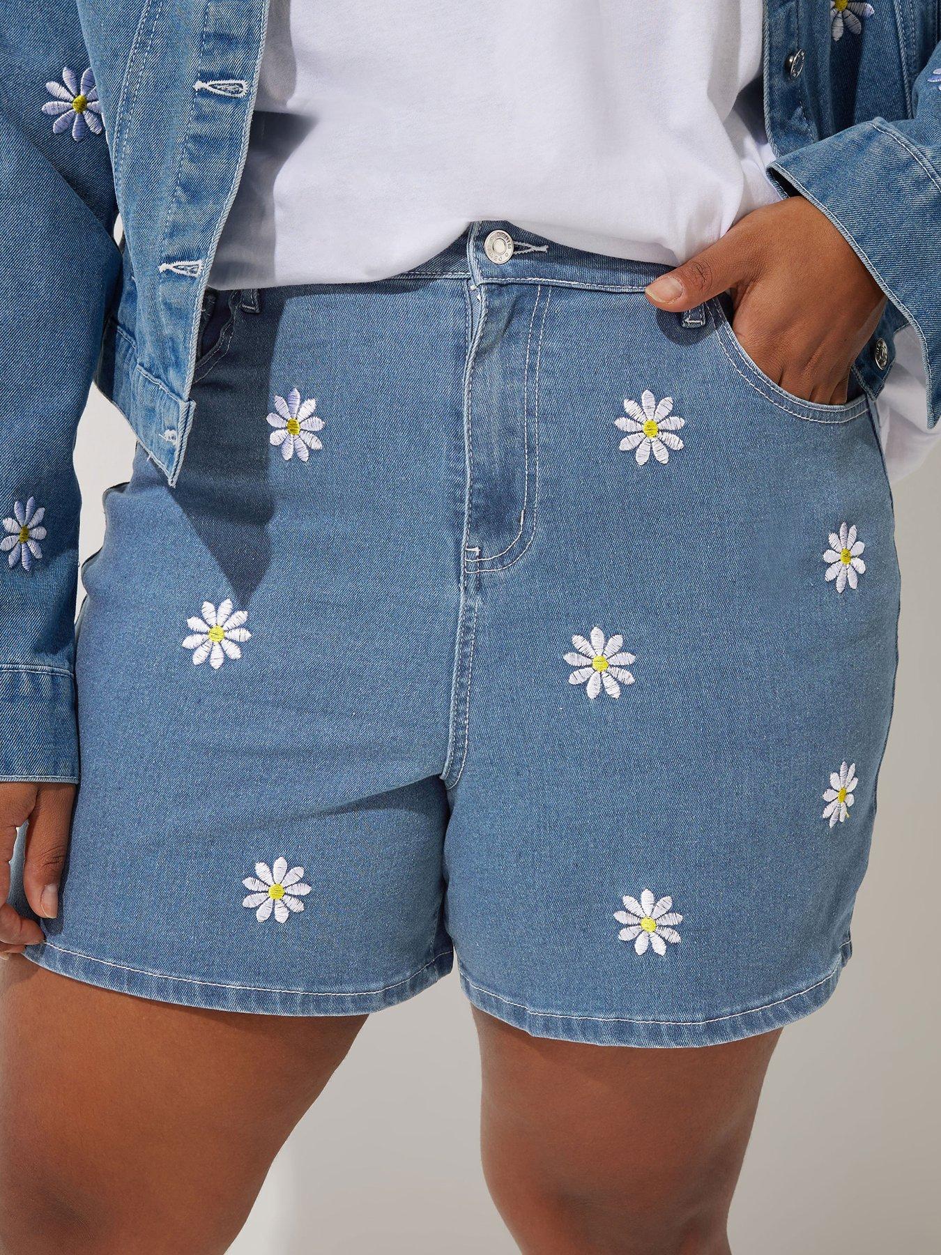 image of yours-curve-daisy-short-blue