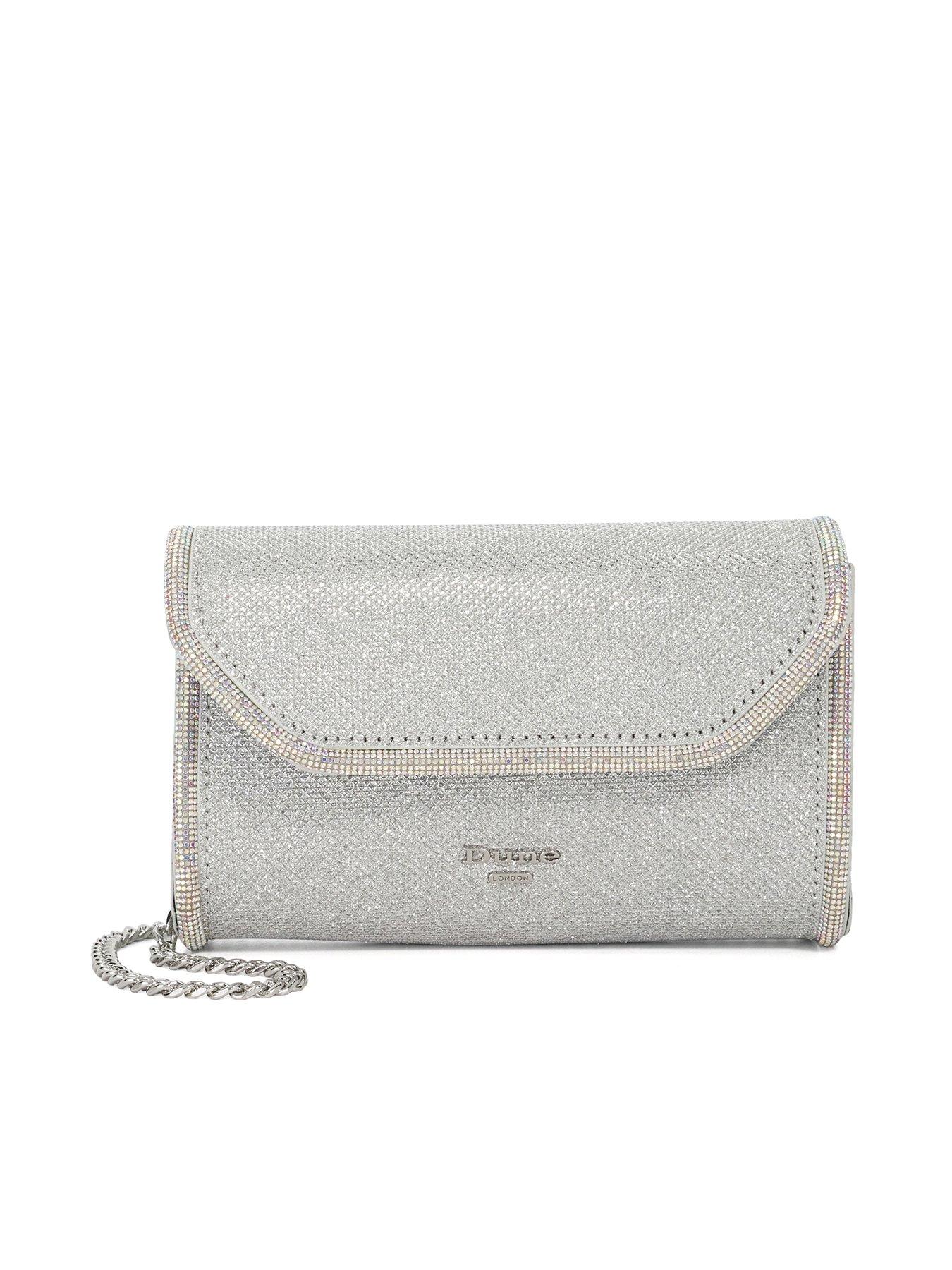 dune-london-bellini-chain-handle-shoulder-bag-silver