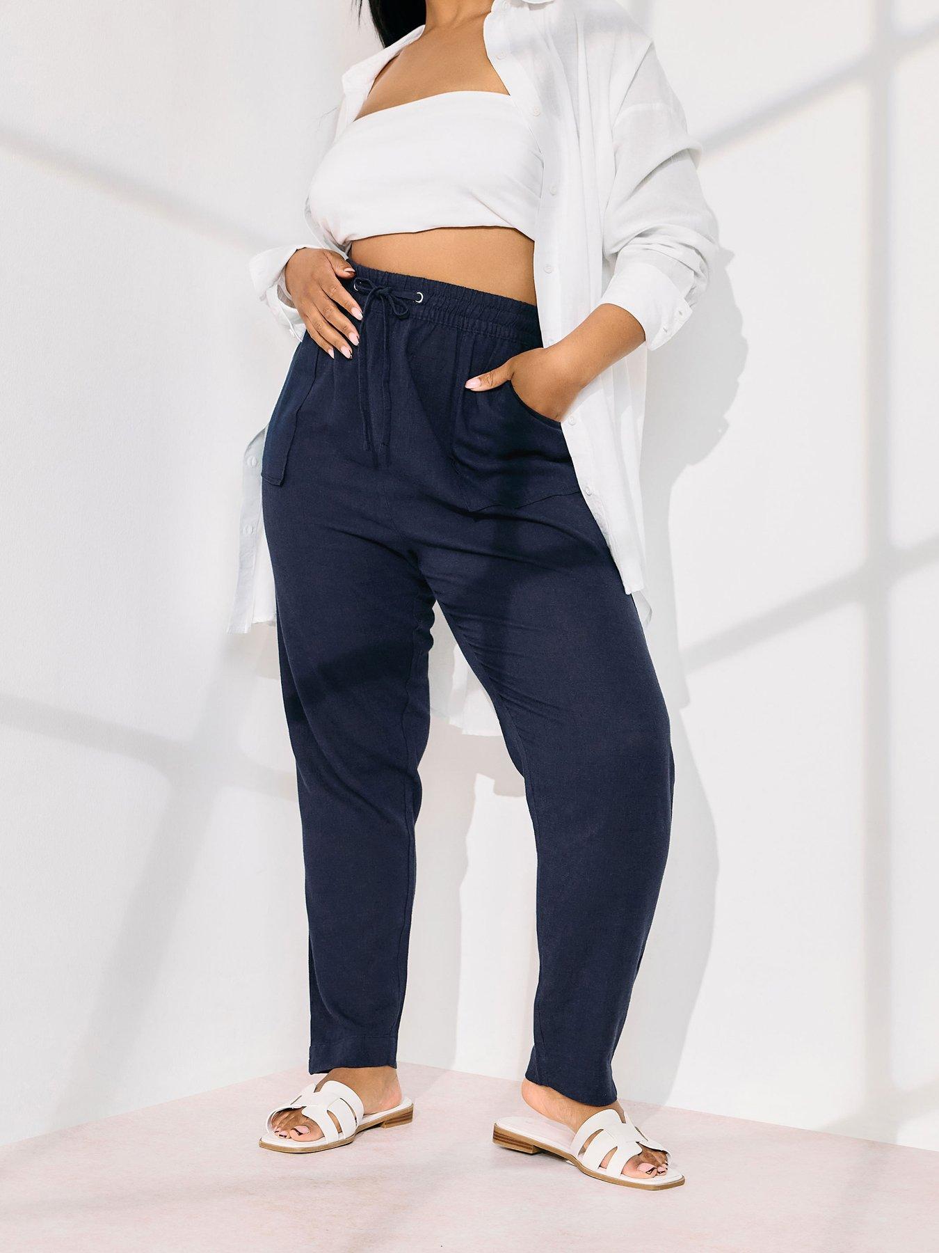yours-curve-linen-jogger