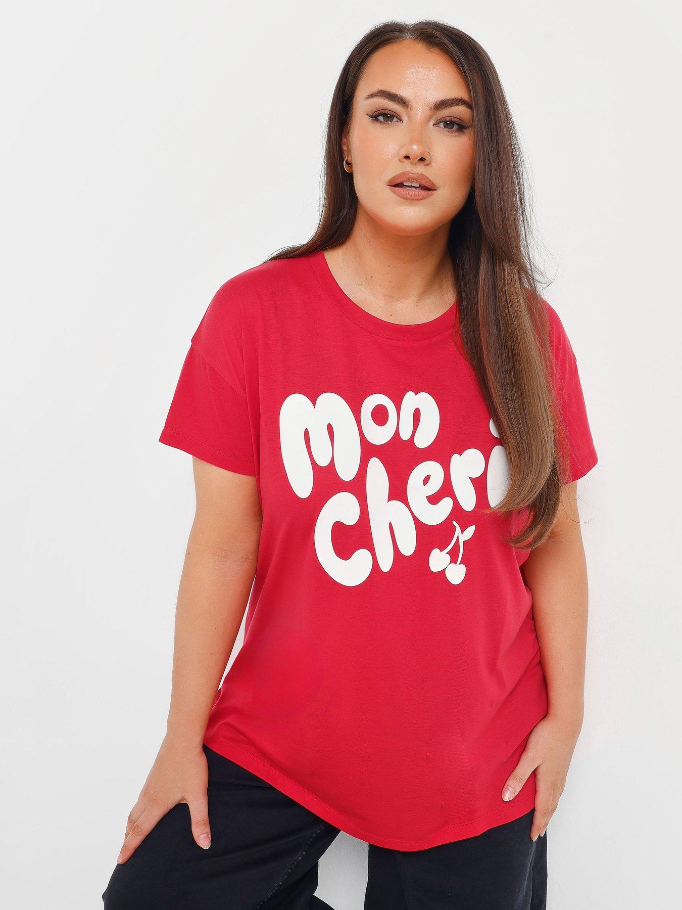 undefined Curve Mon Cheri Placement T-shirt