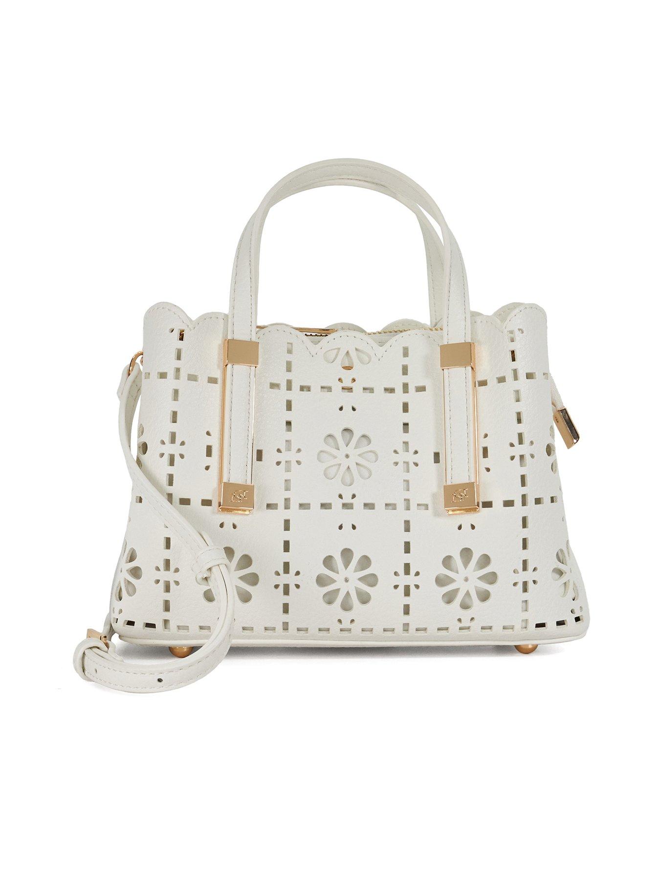 dune-london-dinkydorry-laser-cutwork-tote-bag-white
