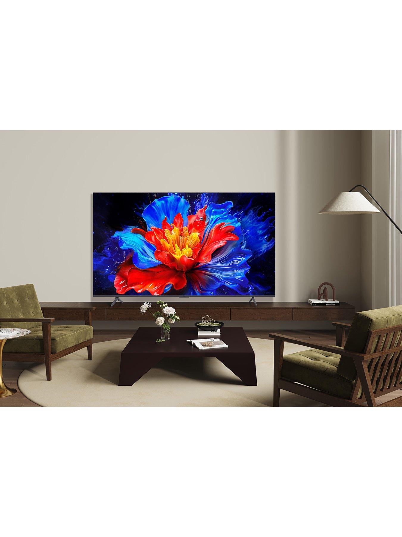 TCL 75P8K-UK 75-inch, QLED, 4K HDR Pro, 144HZ, Google Smart TV