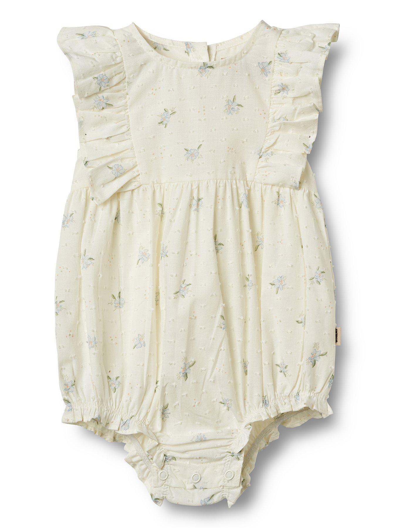 undefined Baby Girls Emmaline Romper - Cream