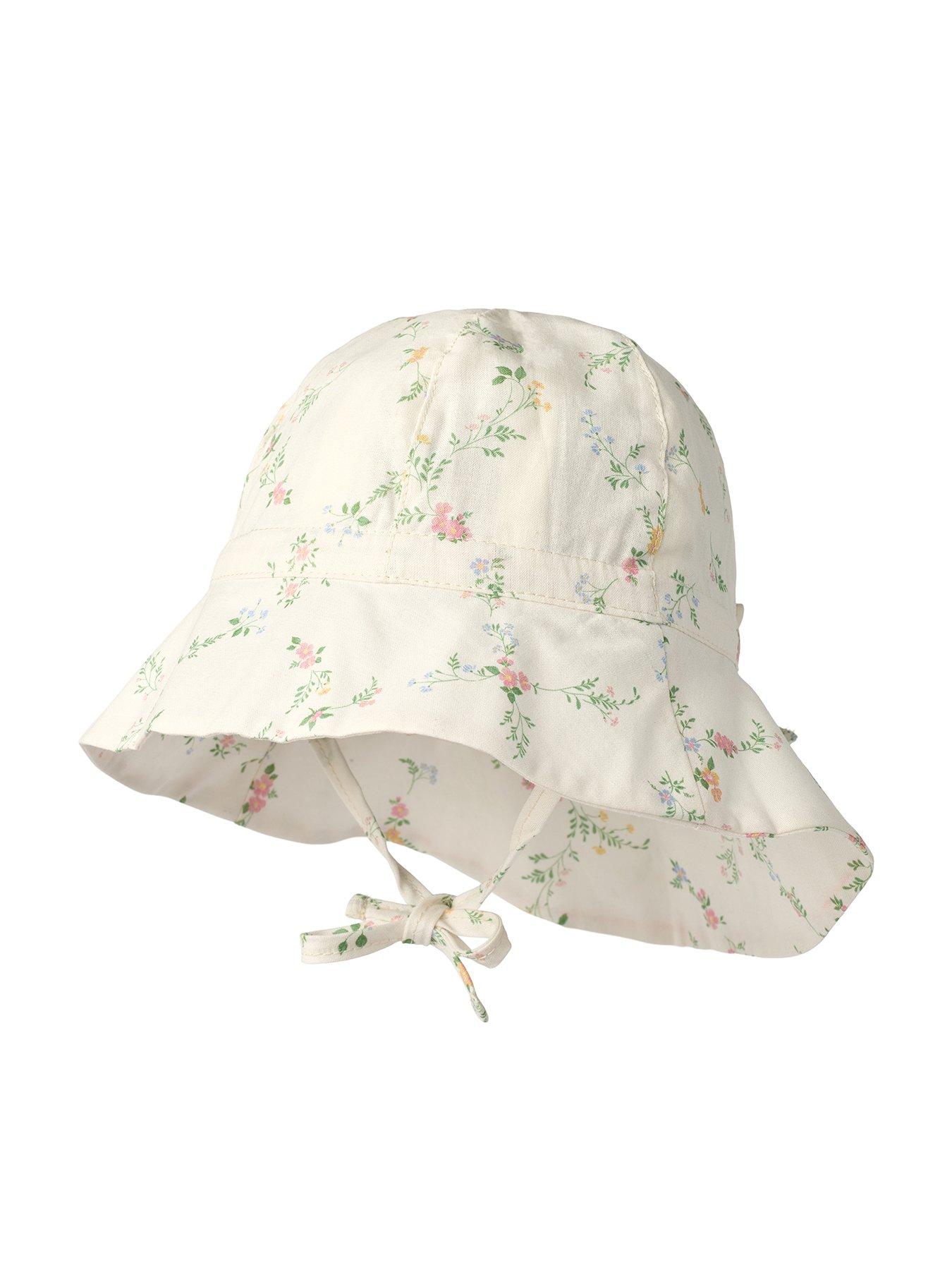 wheat-baby-girls-floral-sun-hat-cream