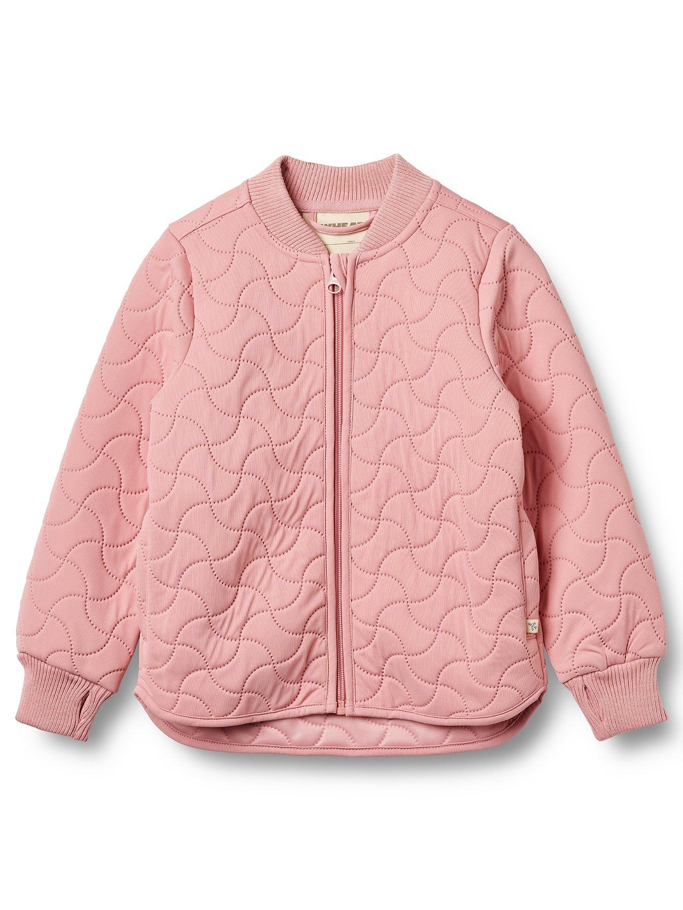 Wheat Girls Quilted Jacket - Pink