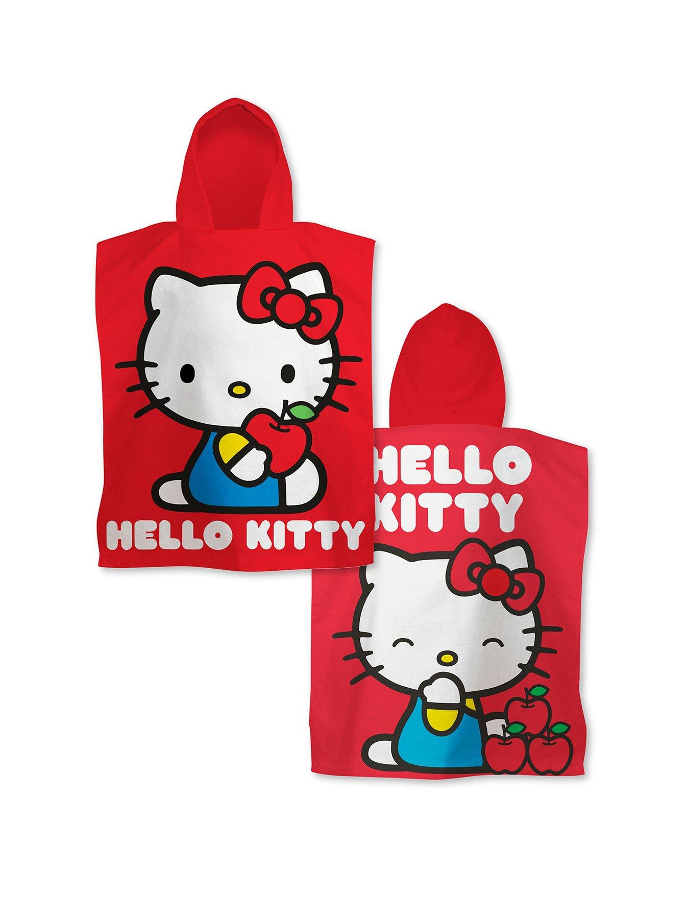 stillFront image of hello-kitty-cheeky-100-cotton-poncho