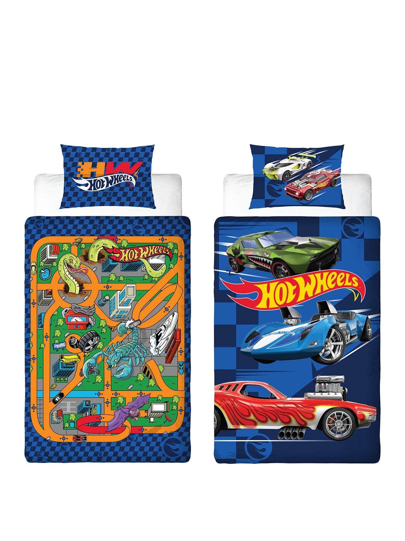  image of hot-wheels-hotwheels-playful-digitial-printed-panel-duvet--single