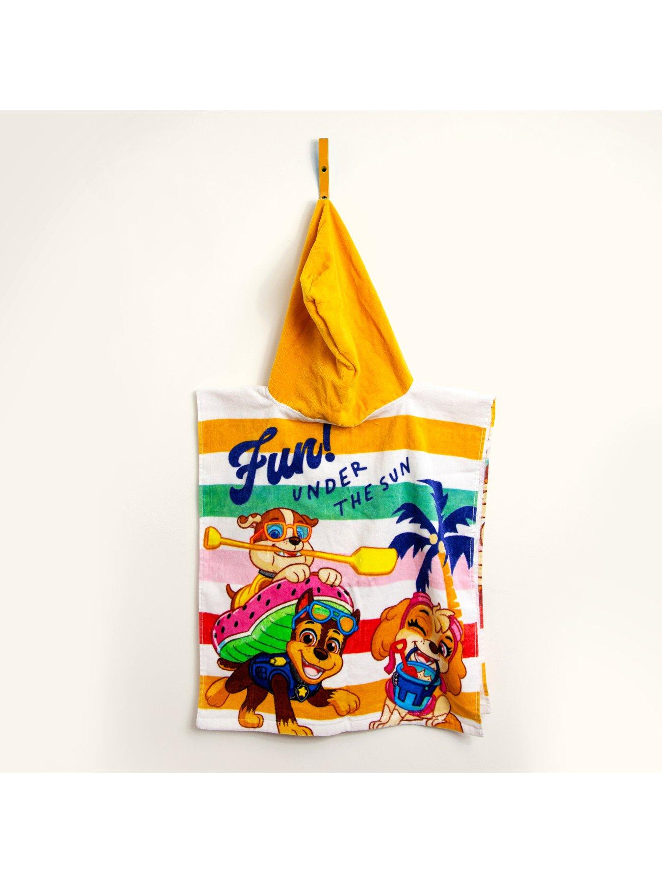  image of paw-patrol-sunny-100-cotton-poncho