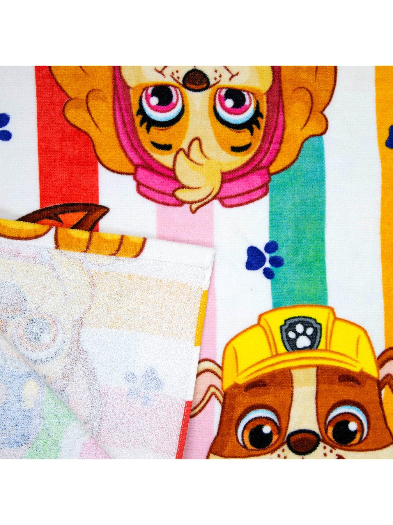  image of paw-patrol-sunny-100-cotton-poncho