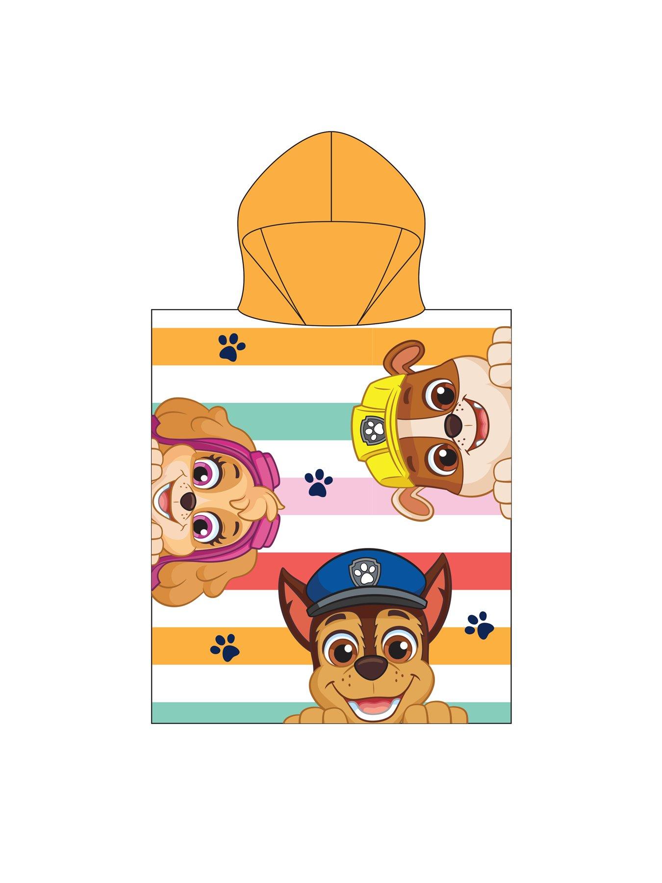  image of paw-patrol-sunny-100-cotton-poncho