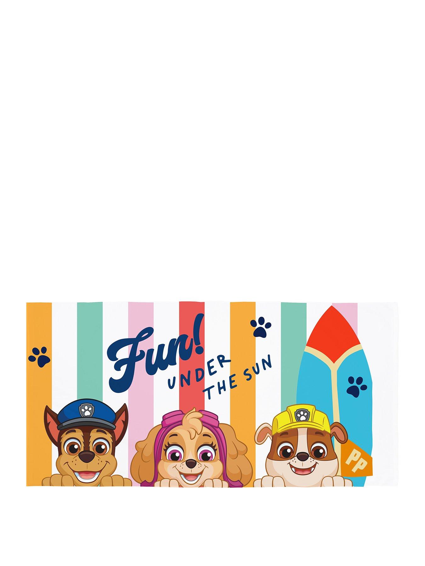  image of paw-patrol-sunny-100-cotton-towel
