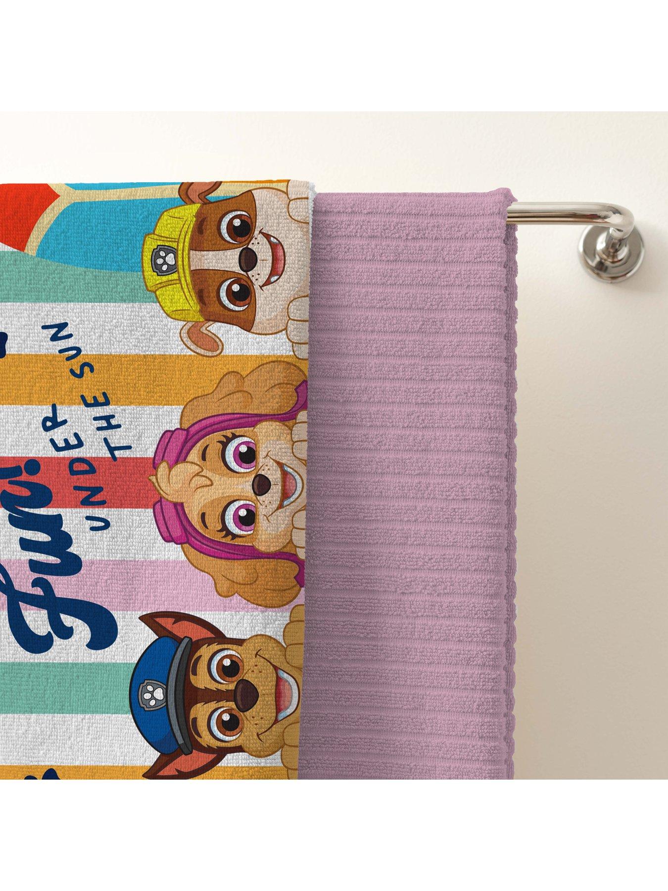  image of paw-patrol-sunny-100-cotton-towel
