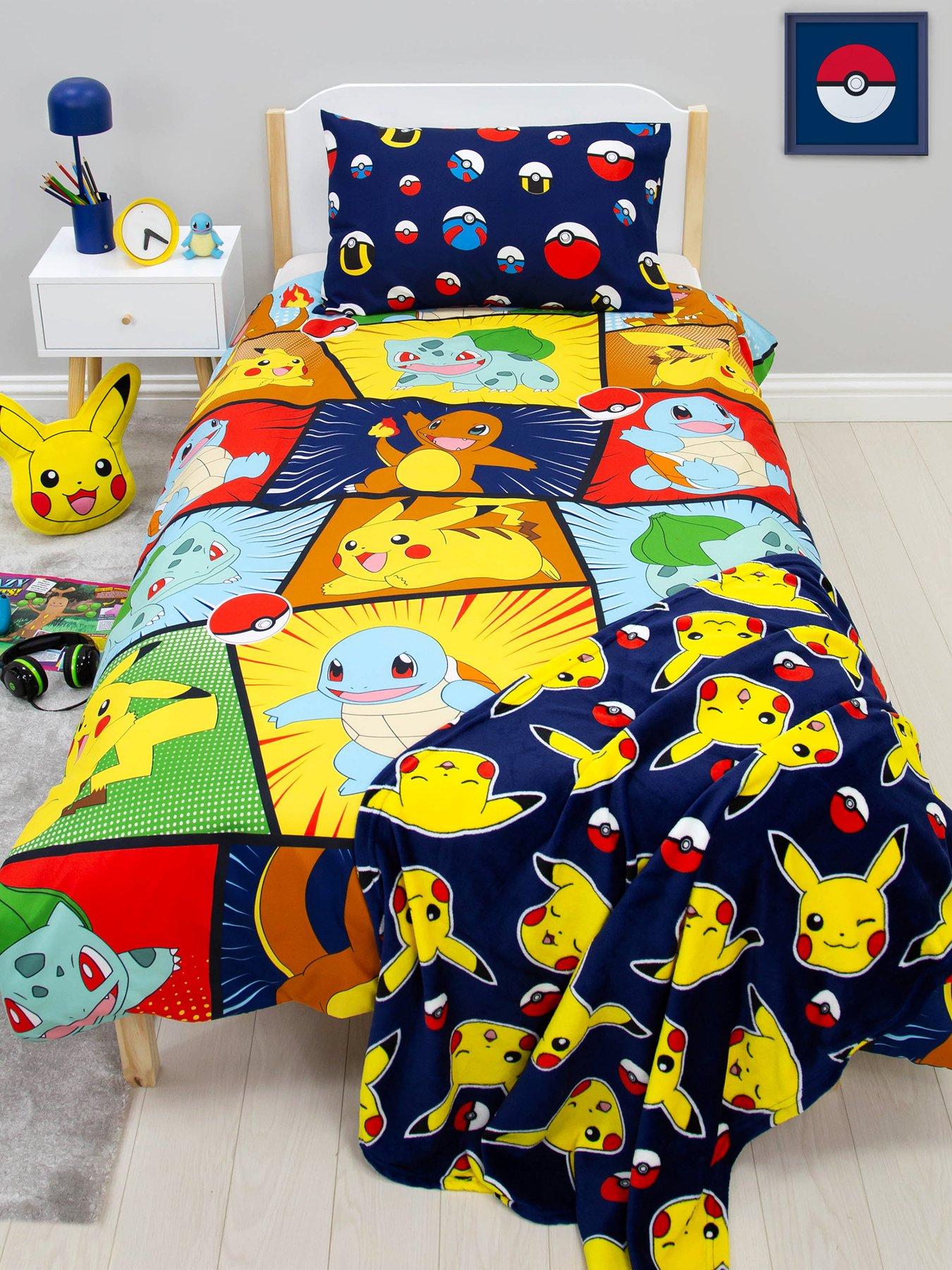 Pokemon Retro Rotary Single Duvet Cover Set