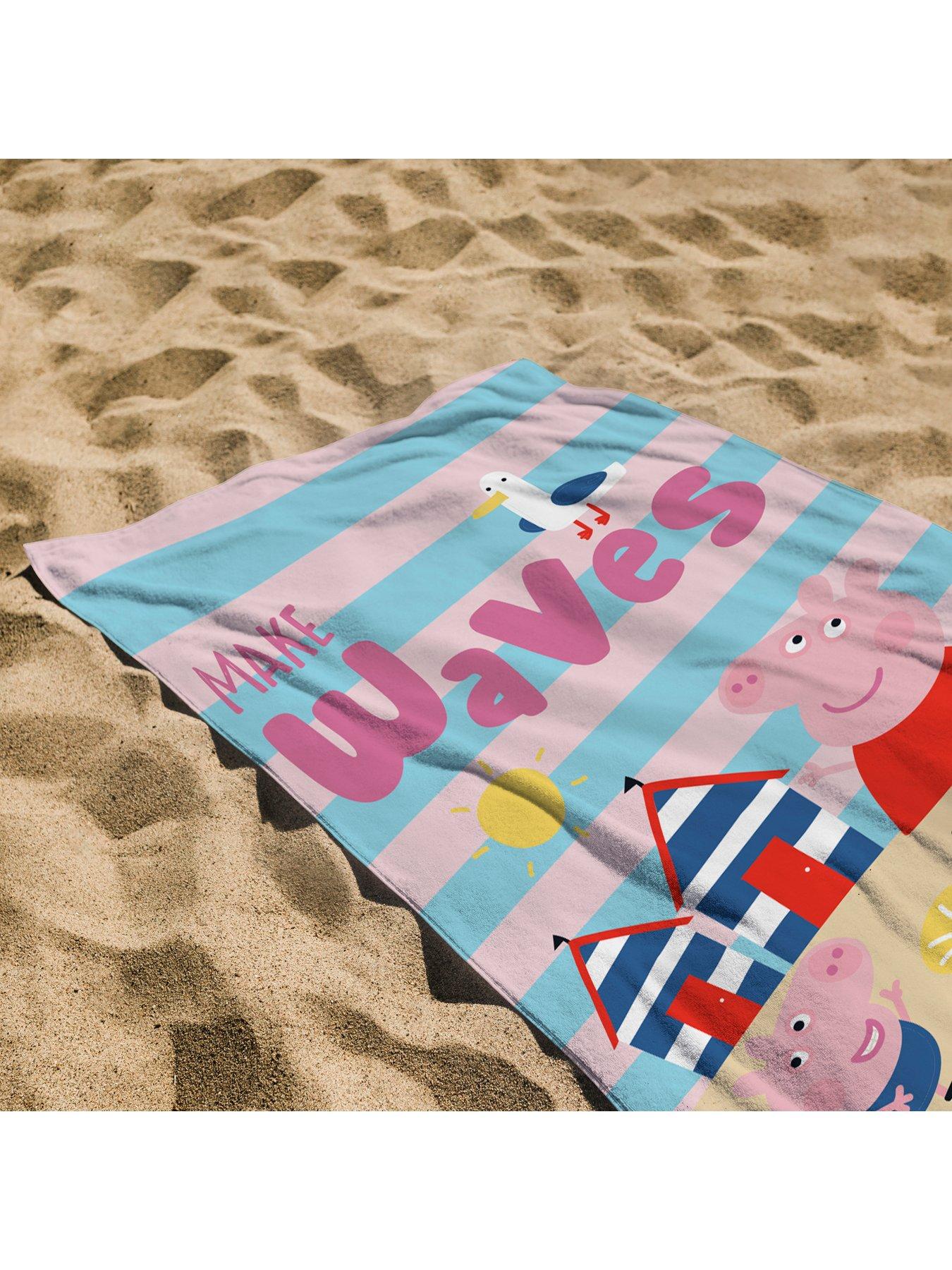  image of peppa-pig-waves-100-cotton-towel
