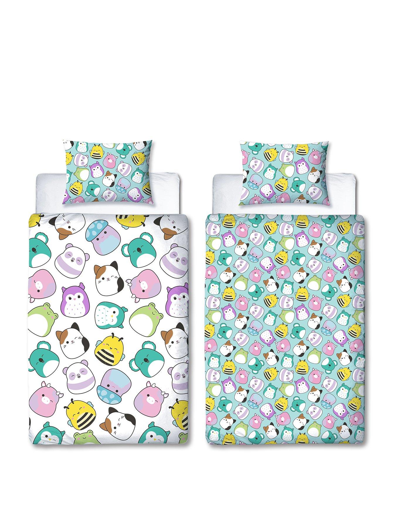 Image 2 of 7 of Squishmallows Happy Rotary Duvet Cover Set