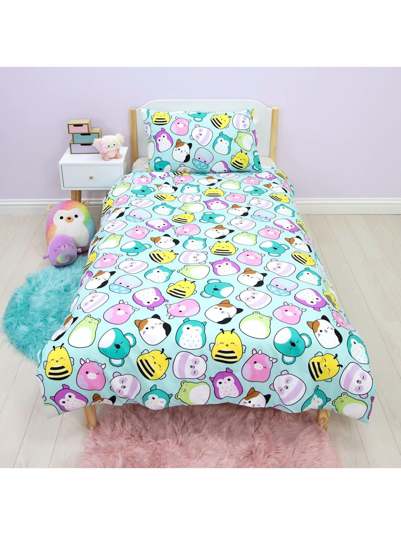 Image 3 of 7 of Squishmallows Happy Rotary Duvet Cover Set