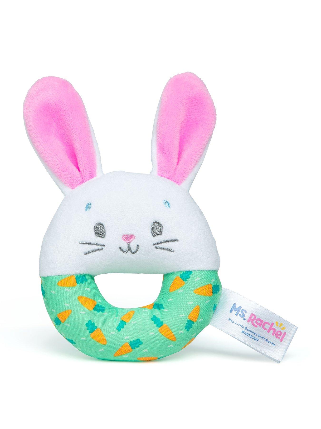 Ms Rachel Hop Little Bunnies Soft Rattle