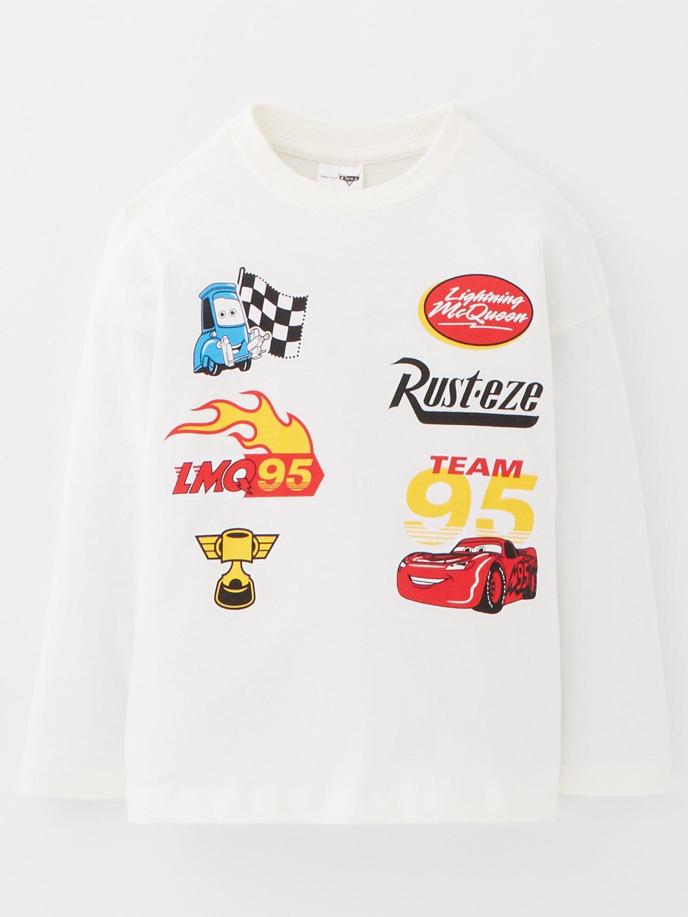 undefined Lightning McQueen oversized T-Shirt - Black