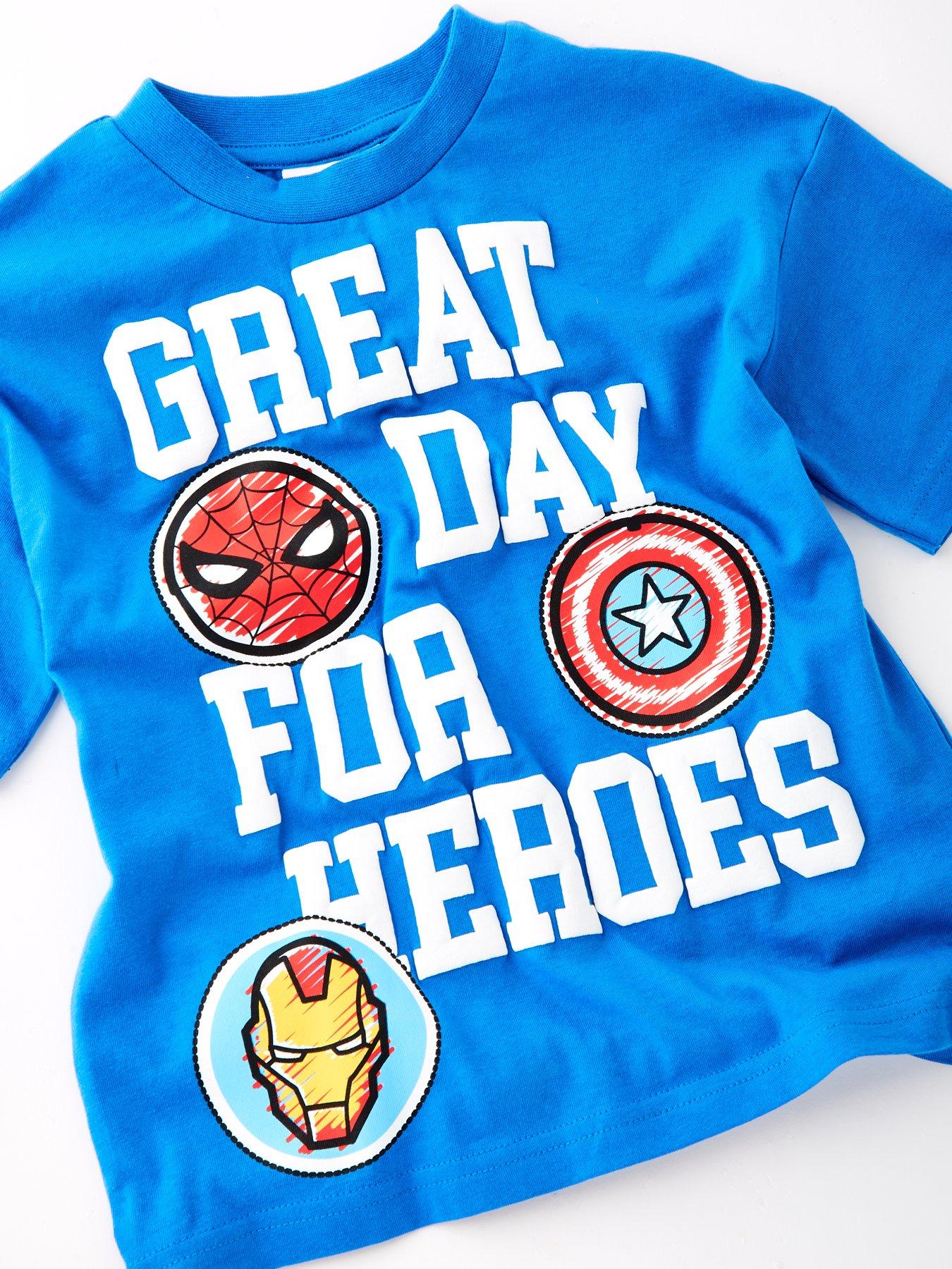 Image 3 of 4 of Marvel Heroes&nbsp;T-Shirt - Blue