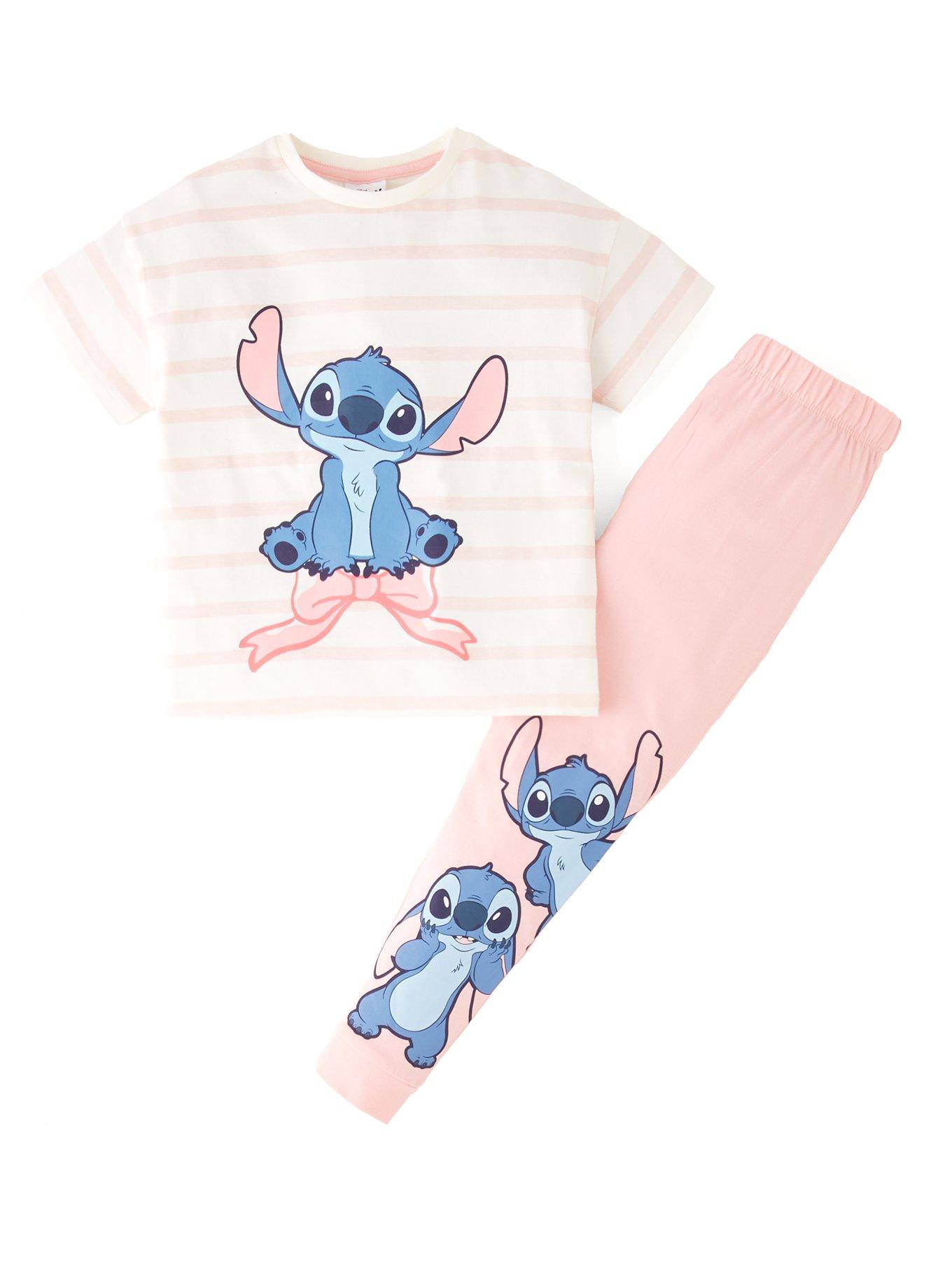 undefined Stitch Short Sleeve Bow Pyjamas