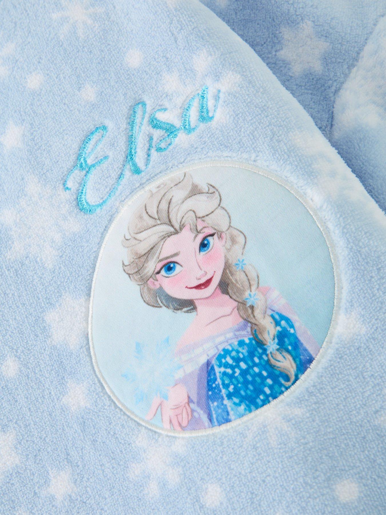 Image 3 of 5 of Disney Frozen Fleece Hooded Blanket - Blue