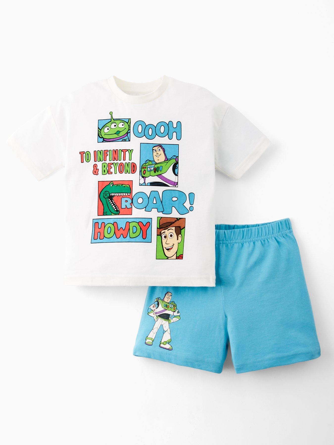 undefined Toy Story Short Pyjama Set - White