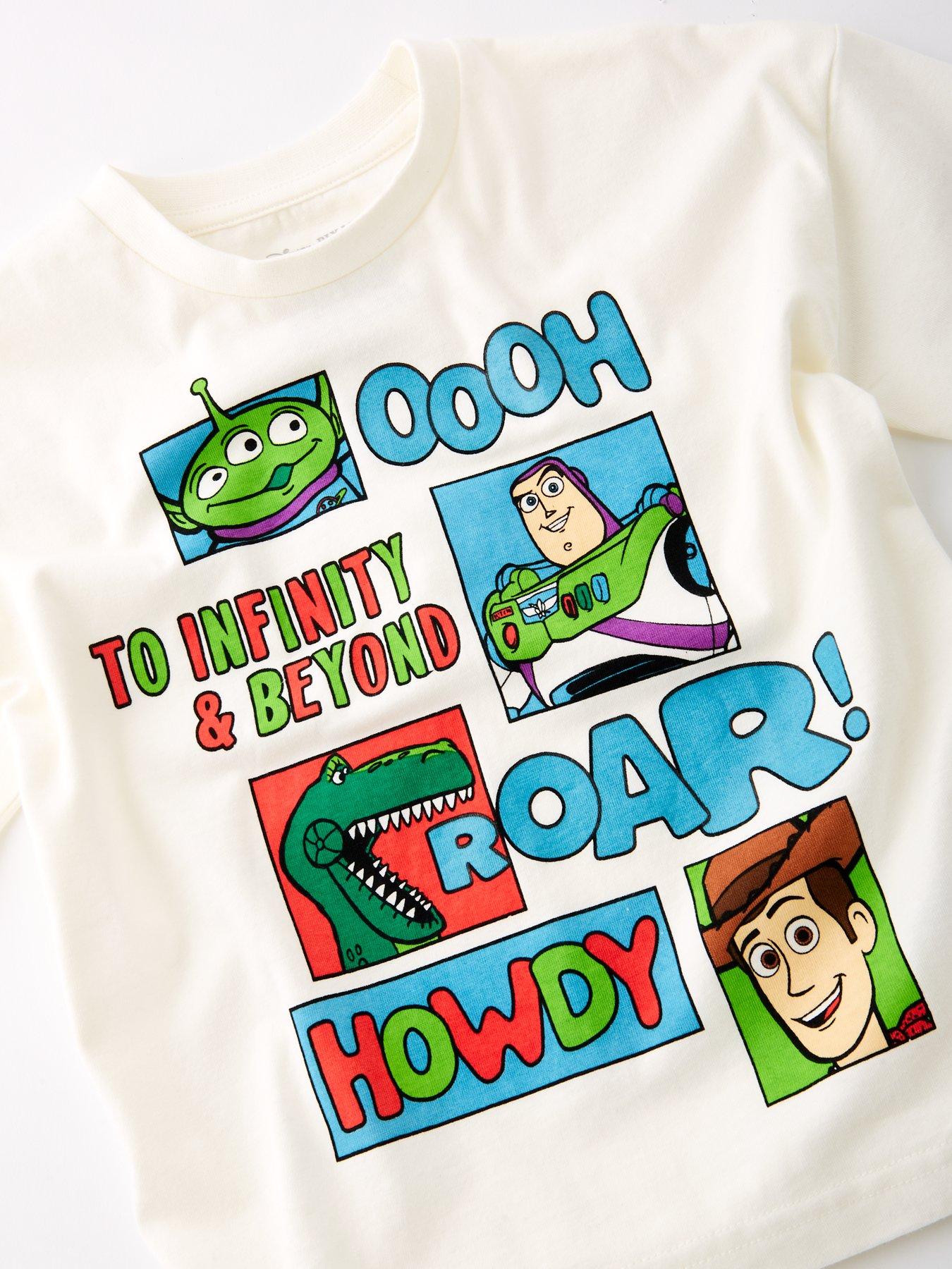 Image 3 of 4 of Toy Story Toy Story&nbsp;Short Pyjama Set - White