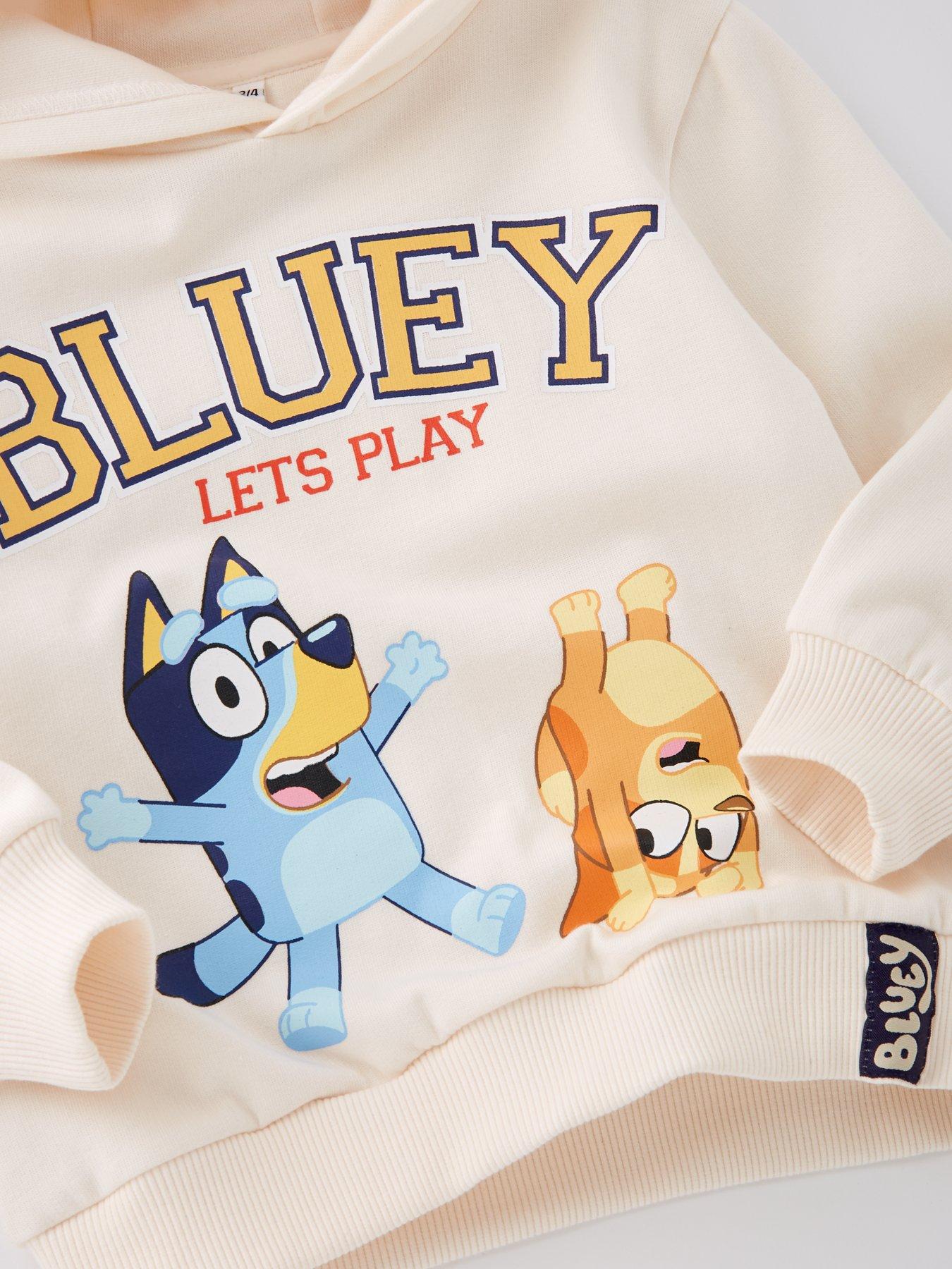 Image 4 of 6 of Bluey Bluey&nbsp;2 Piece Hoodie And Jogger Set - Beige