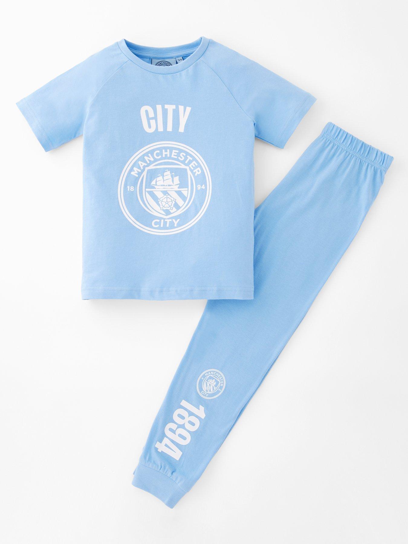 manchester-city-fc-football-short-sleeve-pyjamas-multi