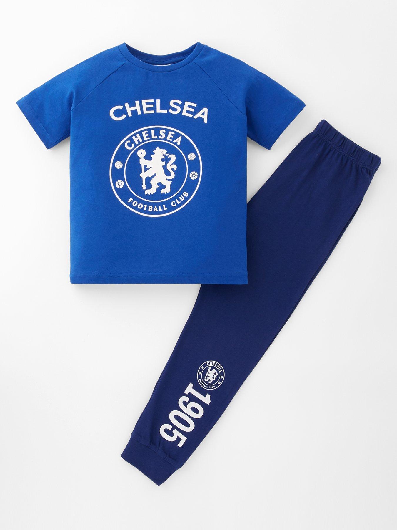 Chelsea FC Football Short Sleeve Pyjamas - Multi