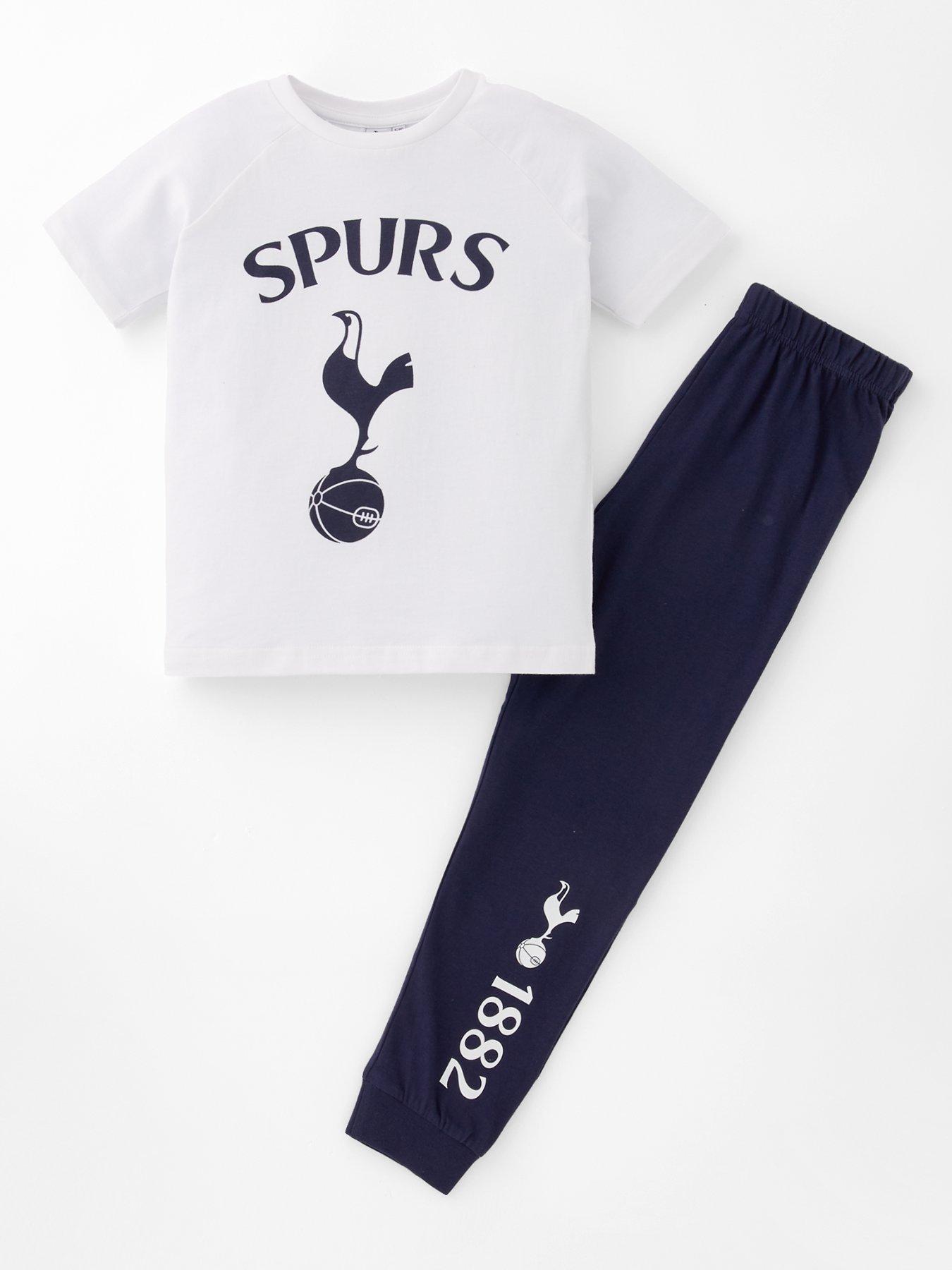 tottenham-hotspur-fc-tottenhamnbsphotspurs-football-short-sleeve-pyjamas-whiteblue