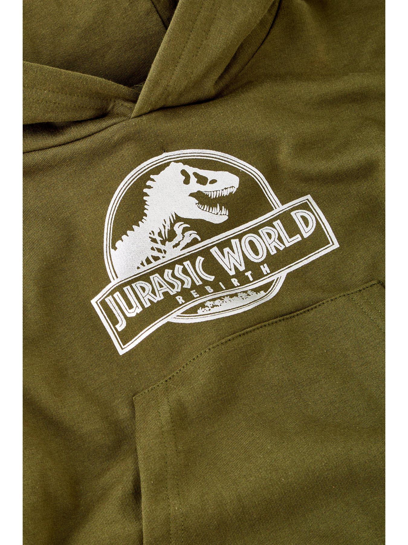 Image 3 of 4 of Jurassic Park Hoodie - Green