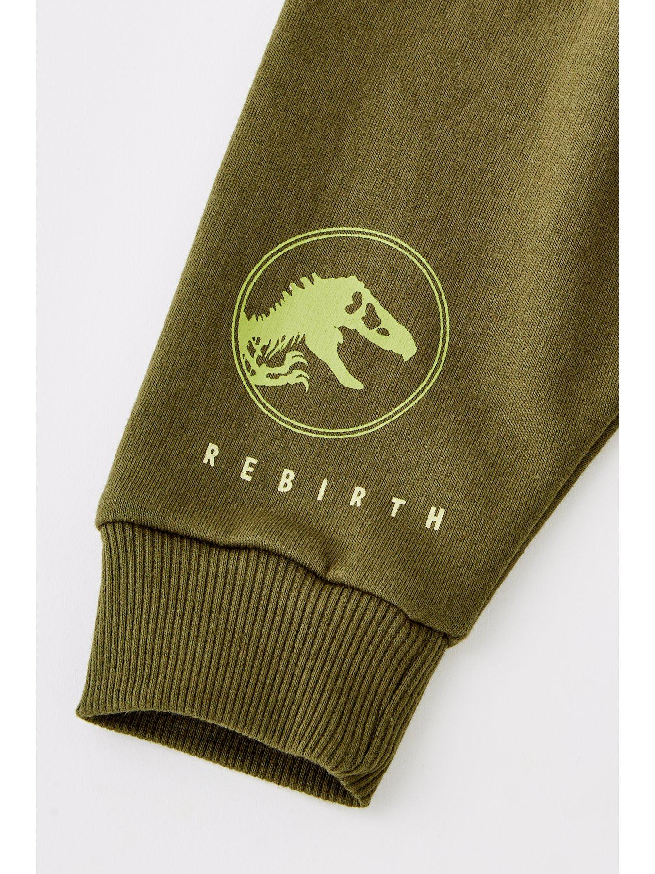 Image 4 of 4 of Jurassic Park Hoodie - Green