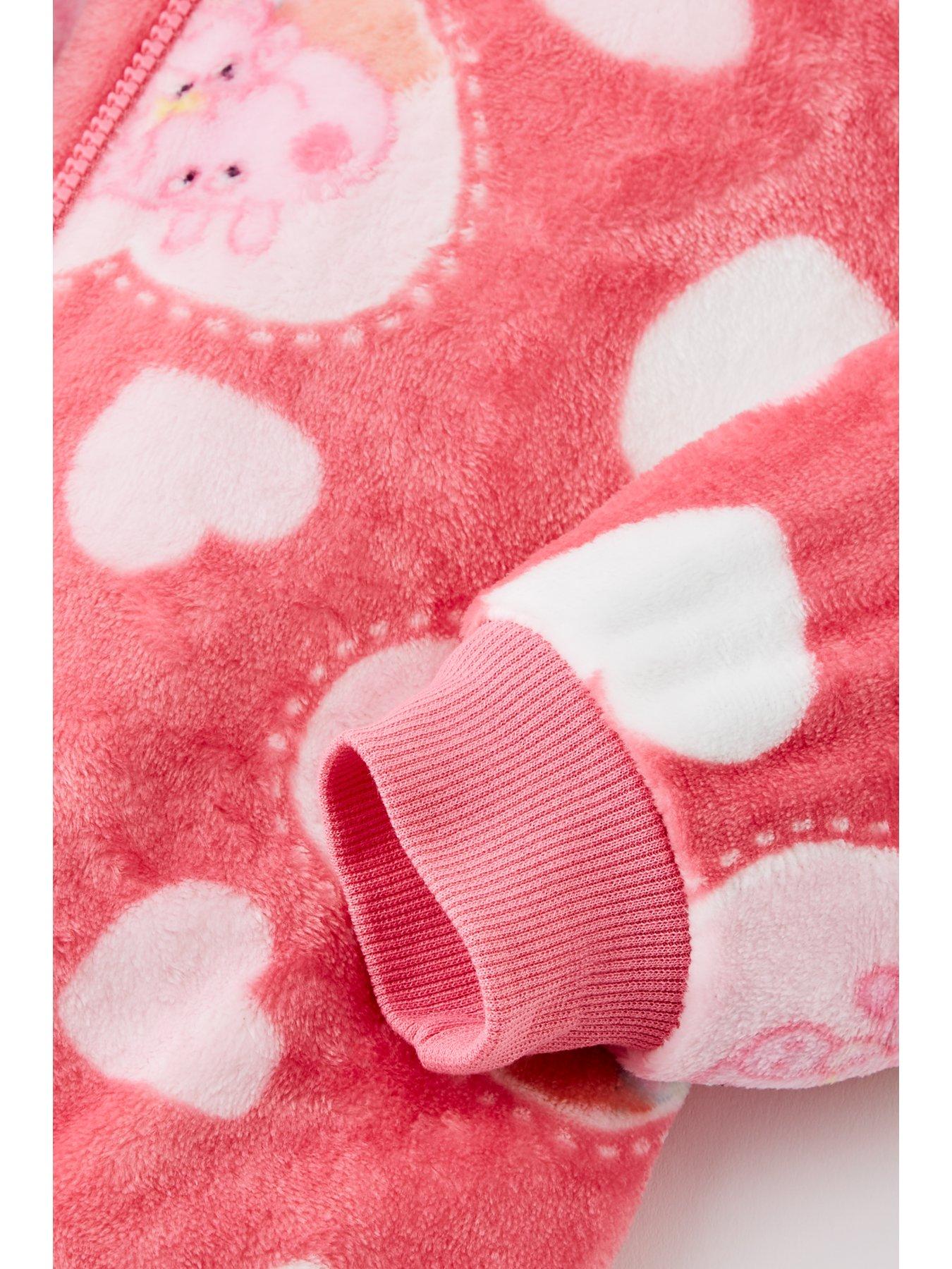 Image 4 of 4 of Peppa Pig Sister Fleece All-in-one - Pink