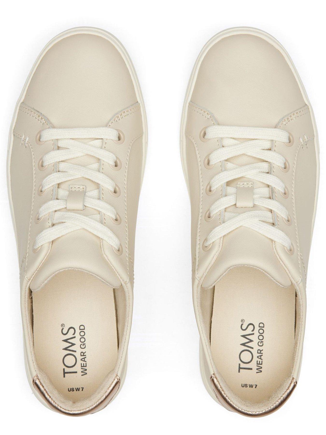  image of toms-kameron-lace-up-trainers-grey