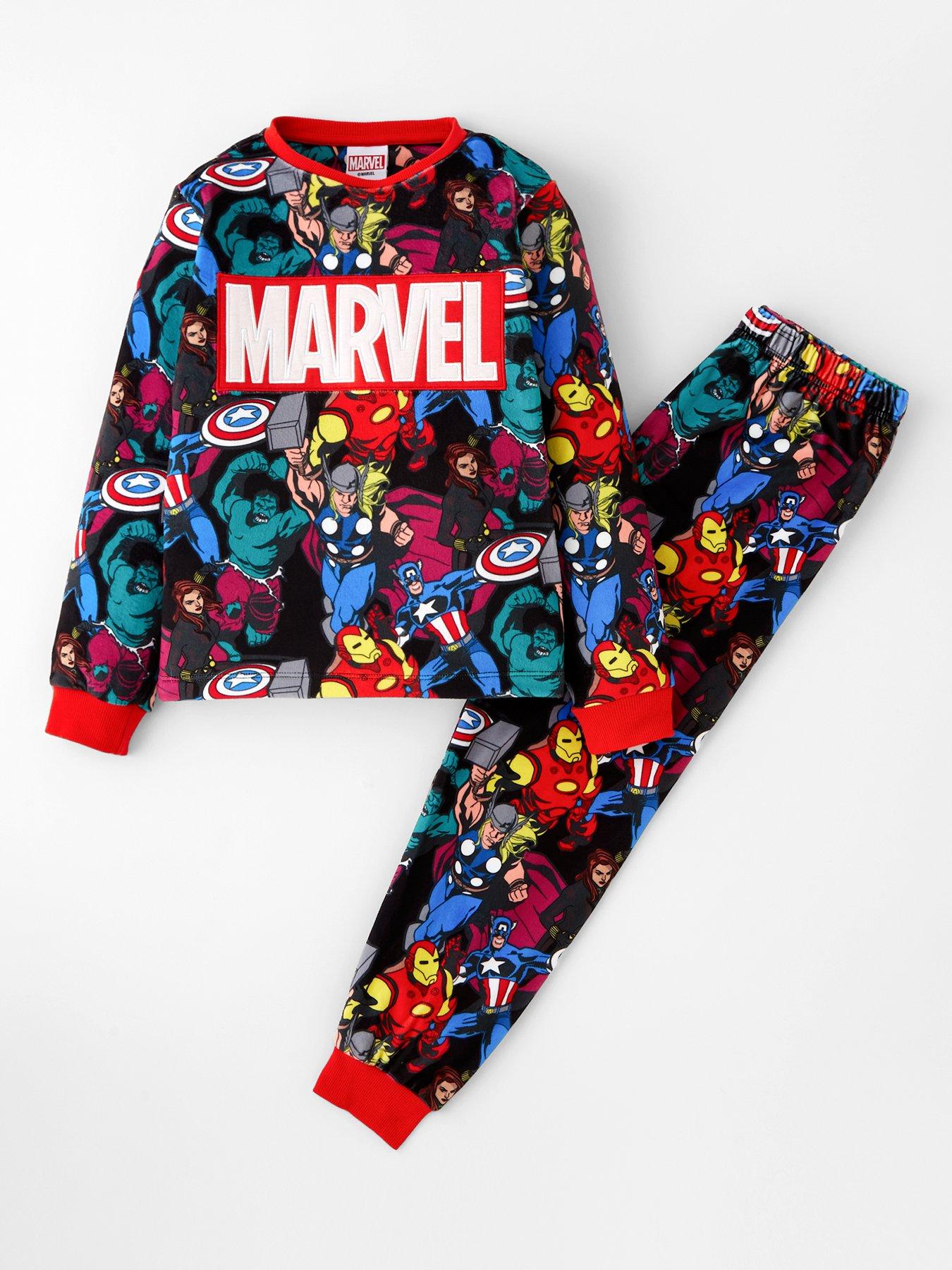 Marvel Fleece Pyjamas - Blue