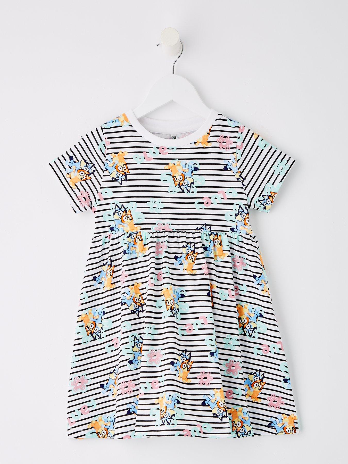 Bluey Striped Dress - Multi