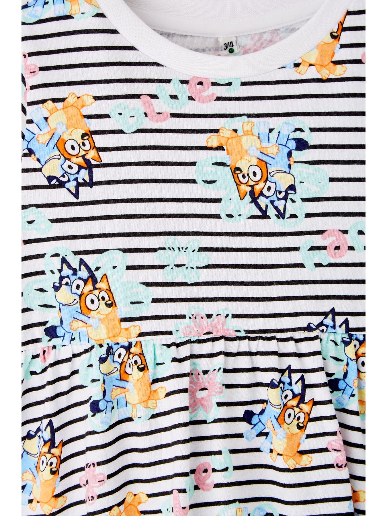 Image 3 of 4 of Bluey Striped Dress - Multi