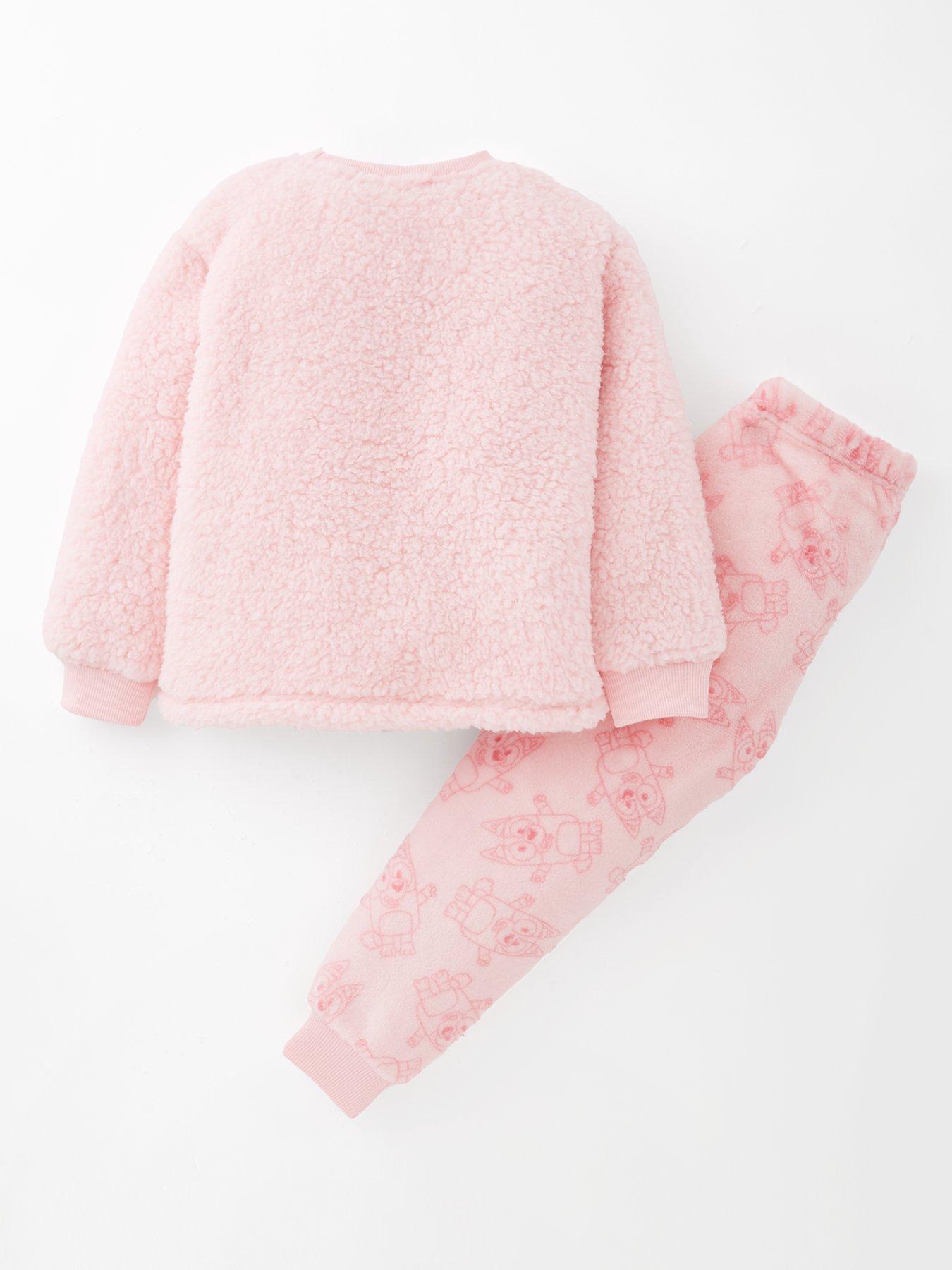  image of bluey-bingo-fleece-pyjamas-pink