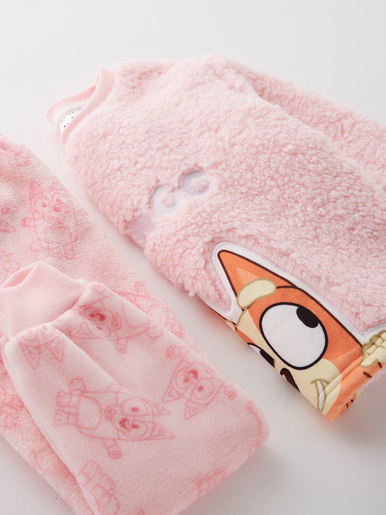  image of bluey-bingo-fleece-pyjamas-pink