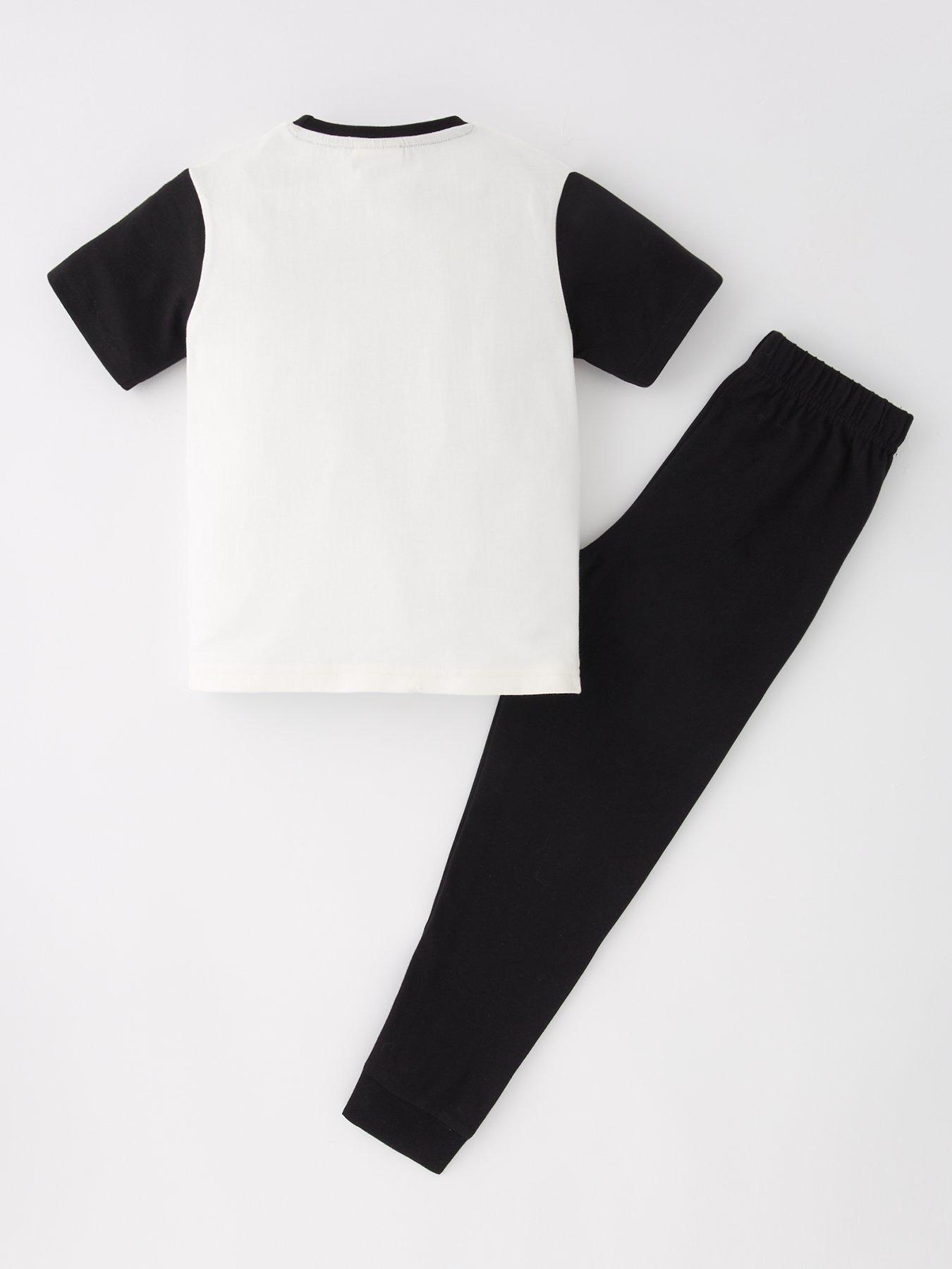 Image 2 of 6 of Marvel Short Sleeve Pyjama Set - Grey
