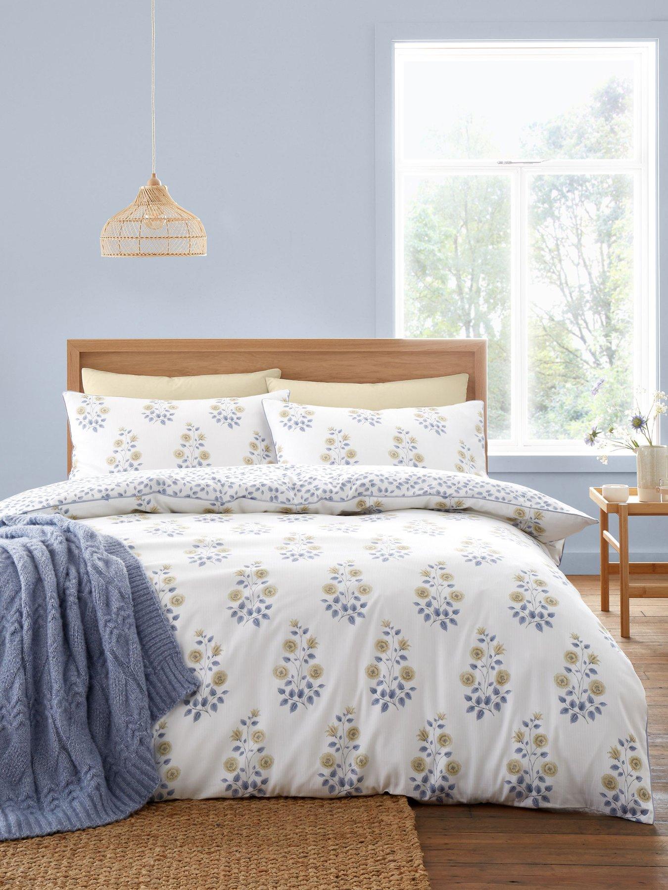 Bianca Eloise 100% Cotton Floral Duvet Set