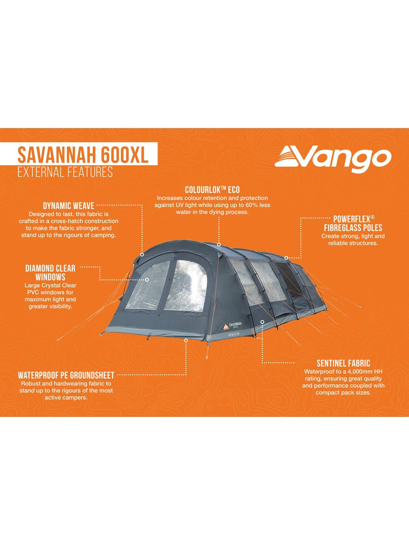  image of vango-savannah-600xl-package-tent
