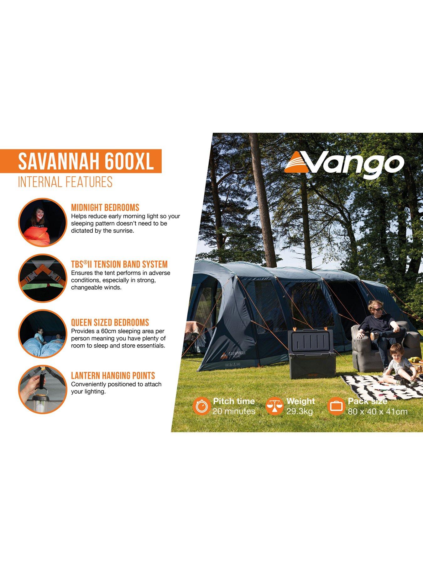  image of vango-savannah-600xl-package-tent