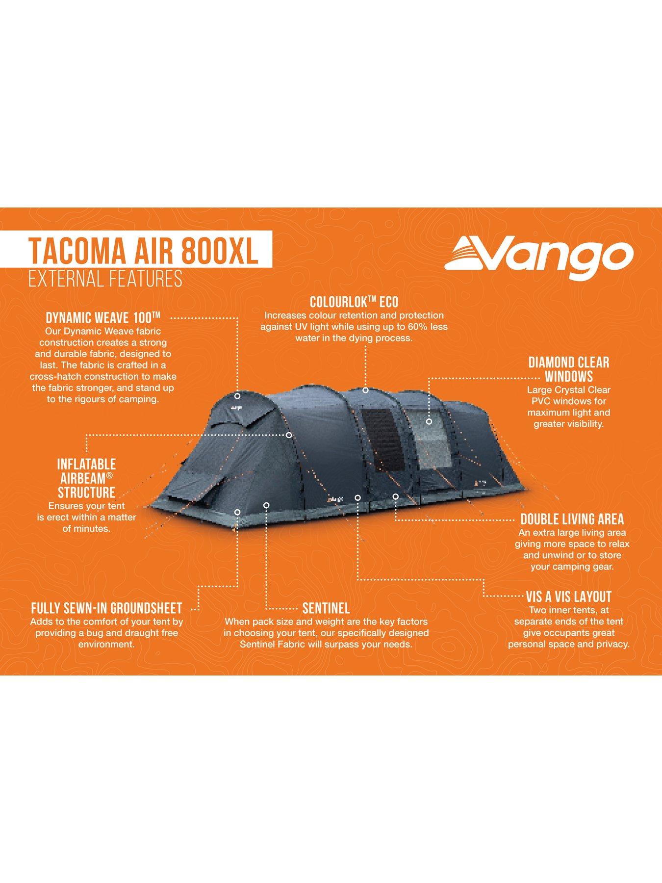  image of vango-tacoma-air-800xl-package-tent