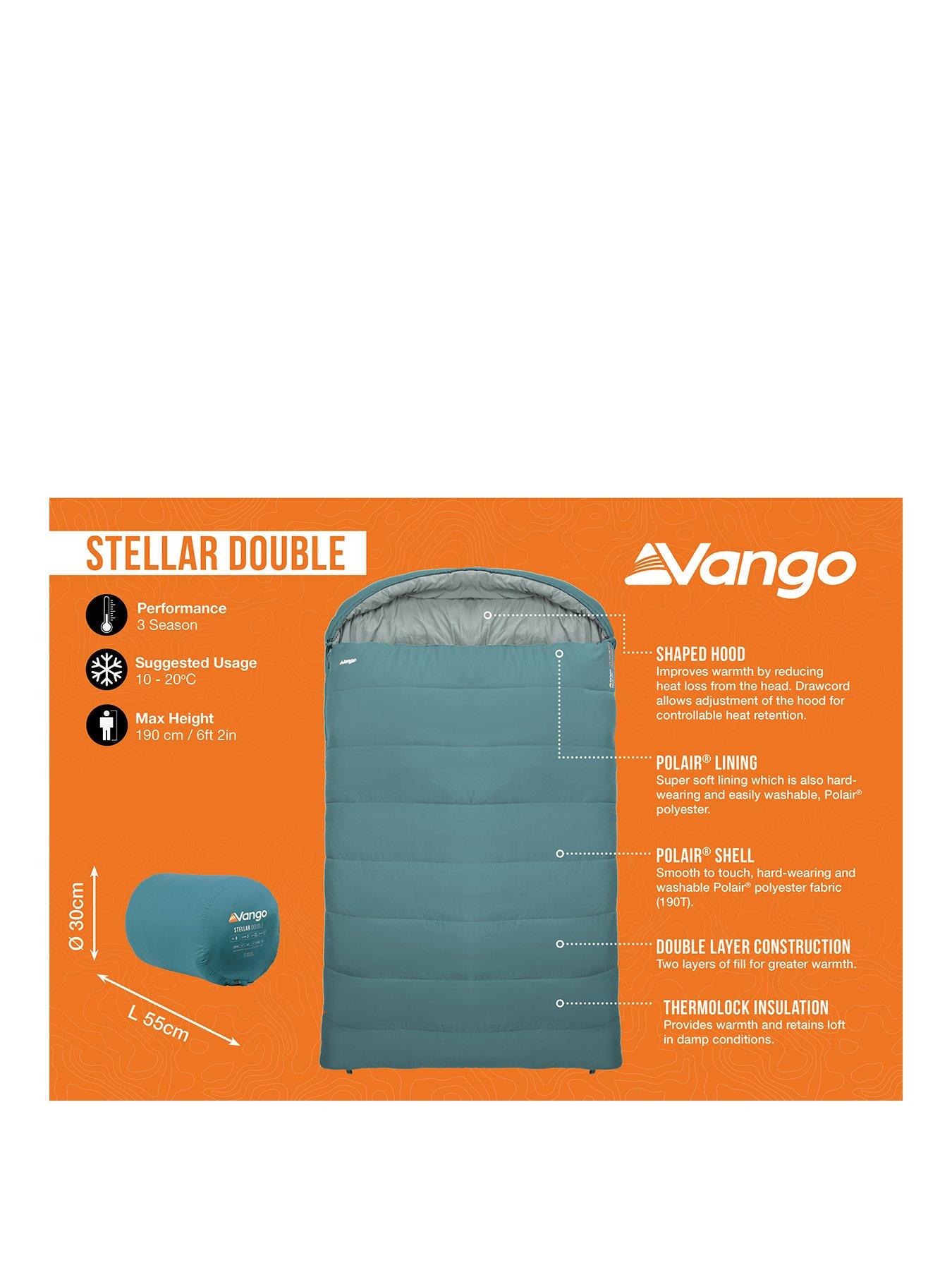  image of vango-stellar-double-sleeping-bag