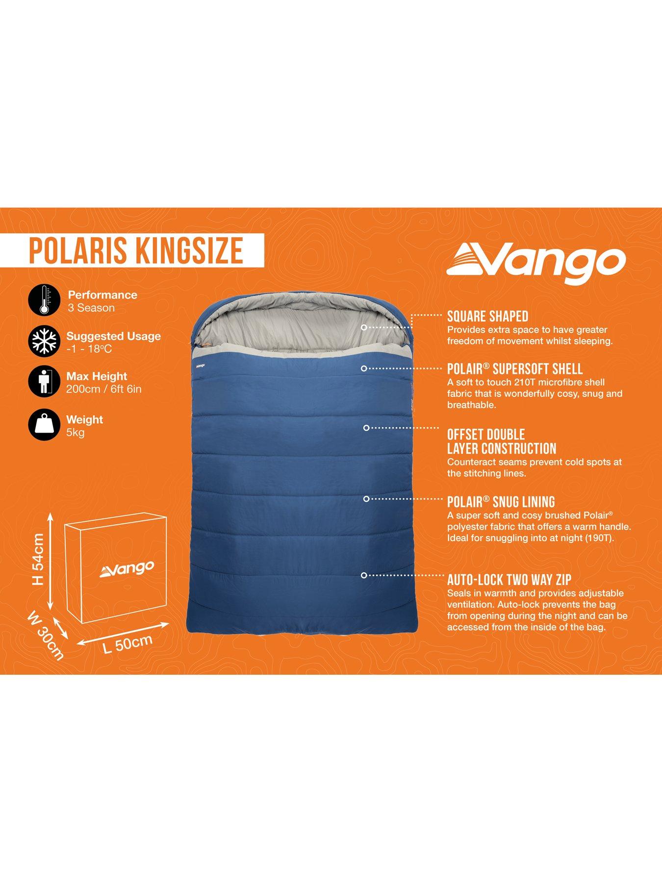  image of vango-polaris-kingsize-sleeping-bag