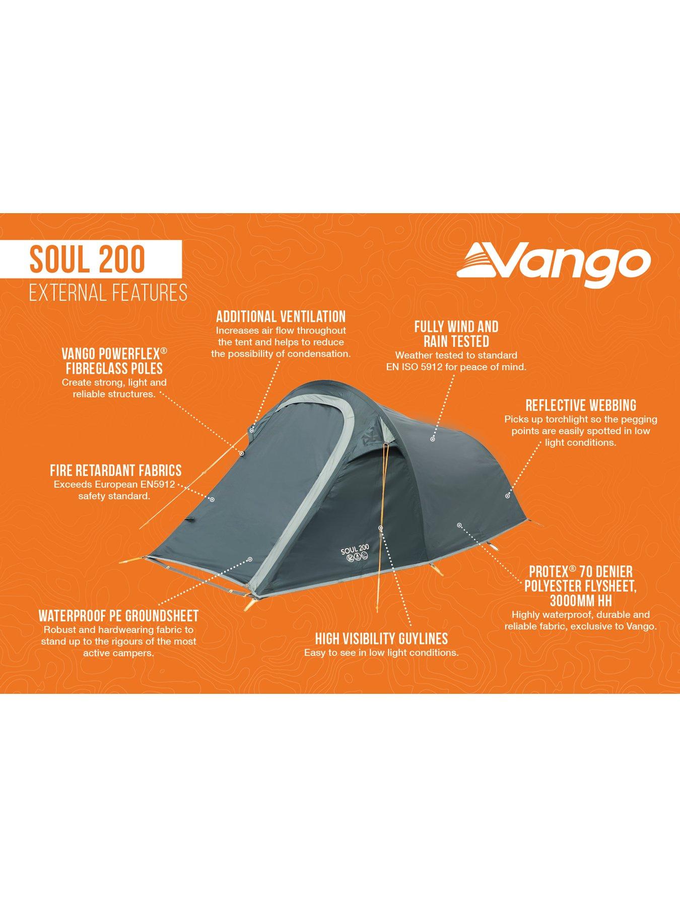 Image 4 of 8 of Vango Soul 200 Tent
