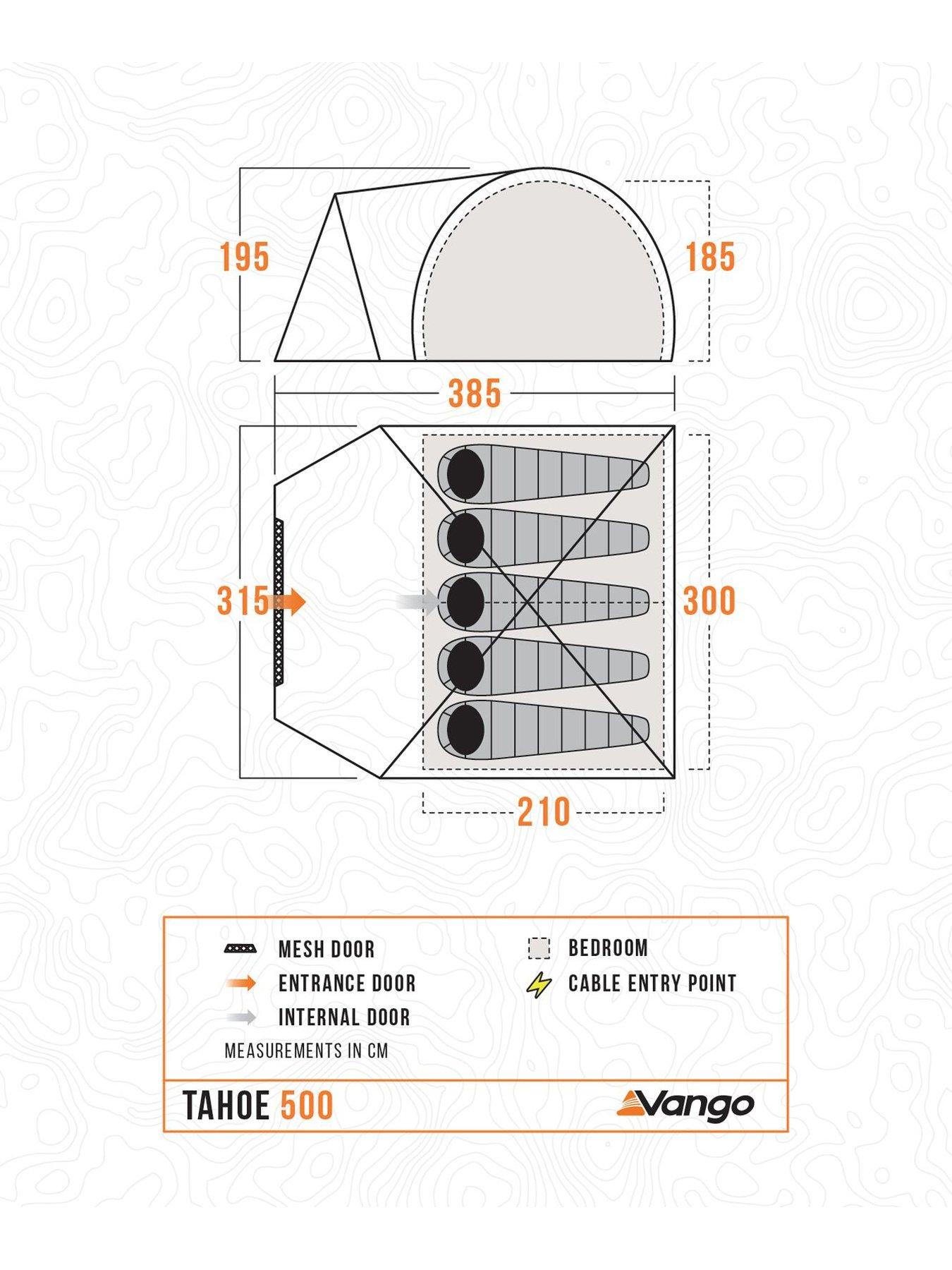 Image 3 of 8 of Vango Tahoe 500 Tent